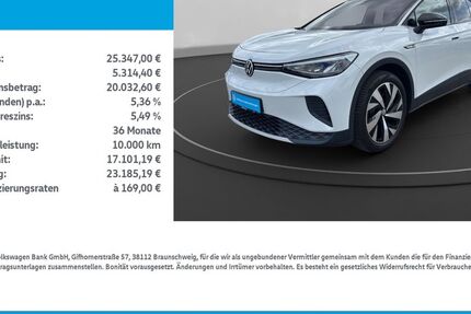 VW ID.4 53.895 km 25.347 &euro; Leinefelde-Worbis/DE 37327