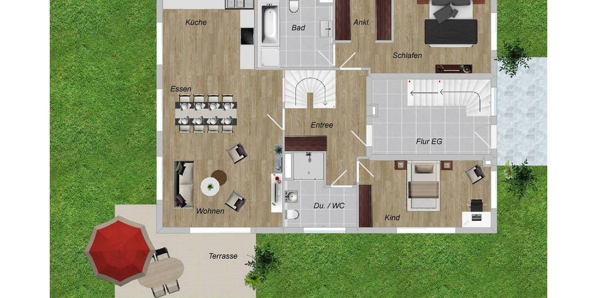 Etagenwohnung Vaterstetten Baldham - 5 Zimmer, 145 m&sup2;, 1.080.000&euro; | Angebot:26788159
