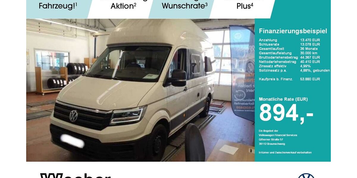 VW Crafter 55.205 km 53.880 € Leonberg 71229