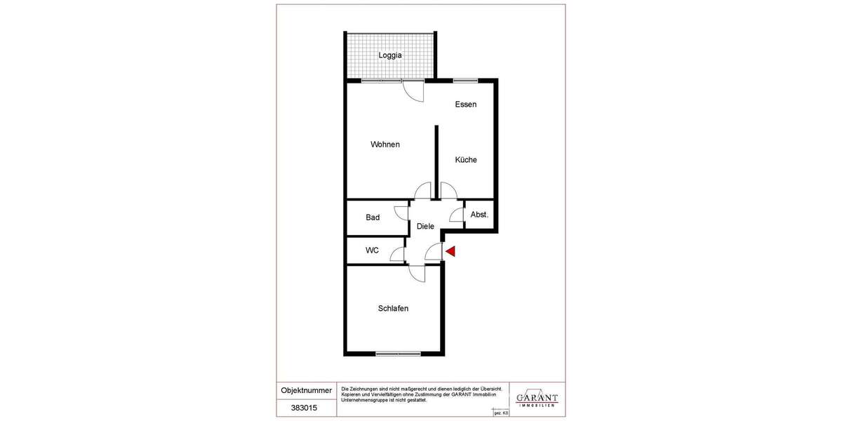 Etagenwohnung Tamm - 2.5 Zimmer, 77 m&sup2;, 289.000&euro; | Angebot:26897278