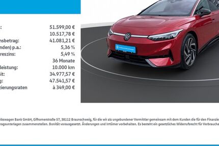 VW ID.7 16.224 km 51.599 &euro; Mühlhausen/Thüringen 99974