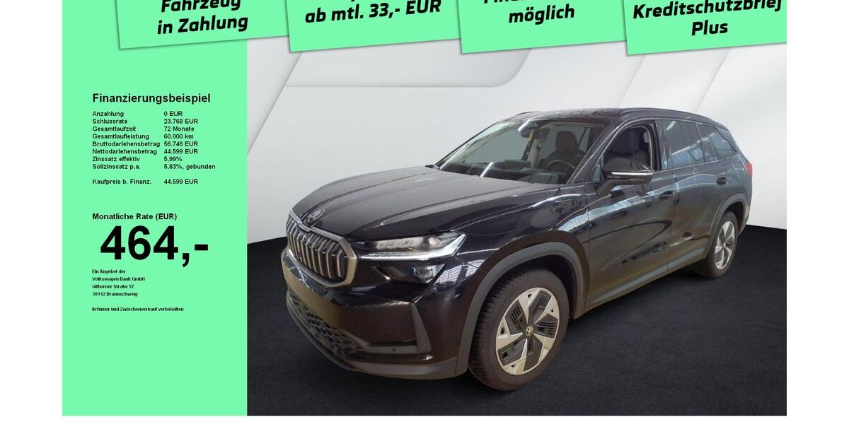 Skoda Kodiaq 16.970 km 43.868 &euro; Immenstadt 87509