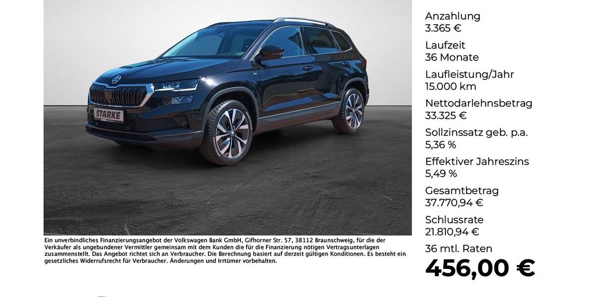 Skoda Karoq 5.865 km 36.490 &euro; Versmold 33775