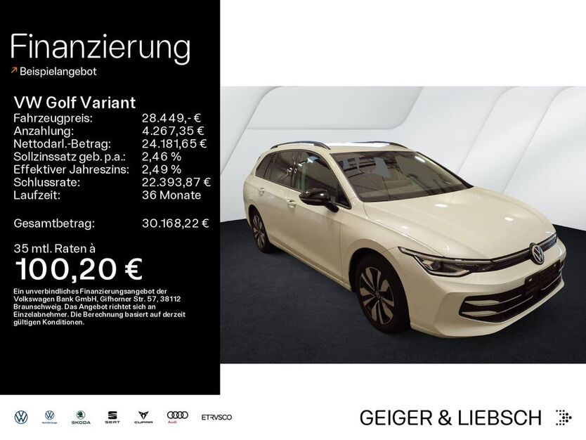 VW Golf 29.300 km 28.249 € Linsengericht 63589