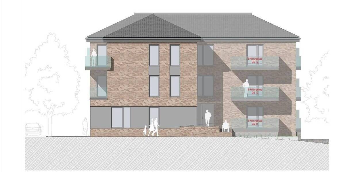 Etagenwohnung Schortens Heidmühle - 2 Zimmer, 58 m&sup2;, 239.000&euro; | Angebot:25737507