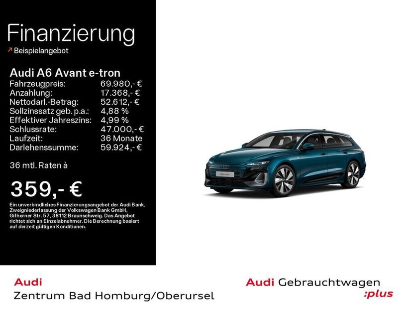 A6 e-tron