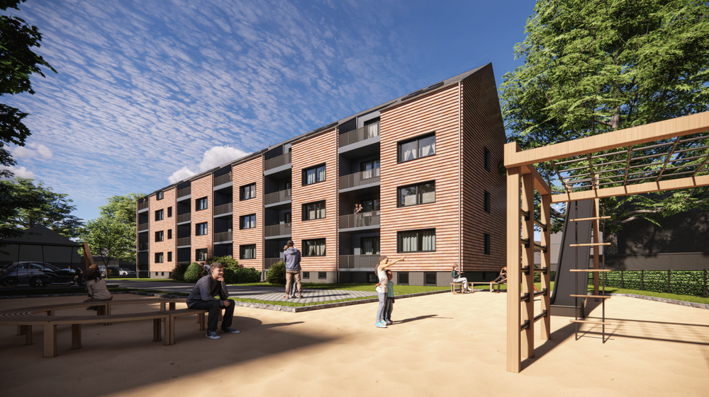 Etagenwohnung Bad Bramstedt - 2 Zimmer, 54 m&sup2;, 455&euro; | Angebot:25993880