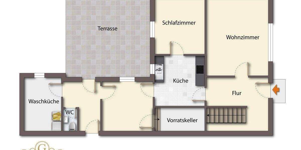 Mehrfamilienhaus, Wohnhaus Usedom Liepe - 3 Zimmer, 70 m&sup2;, 185.000&euro; | Angebot:25815201