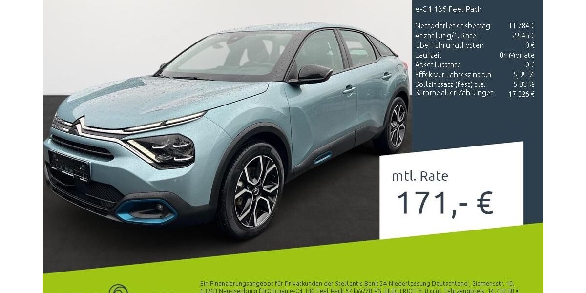 Citroen C4 37.865 km 14.730 &euro; Ahaus 48683