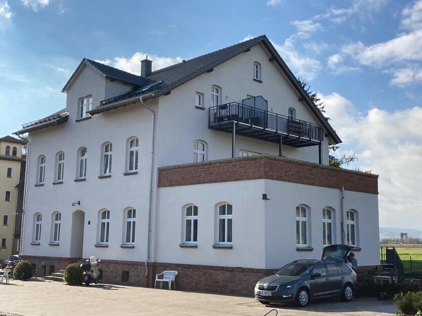 Kinderfreundliche 4,5-Zimmer im Grünen am Fuldaradweg Terrasse