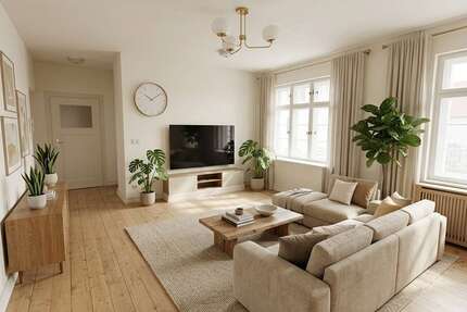 Wohnung Gräfenhainichen - 3 Zimmer, 76 m&sup2;, 455&euro; | Angebot:25994168