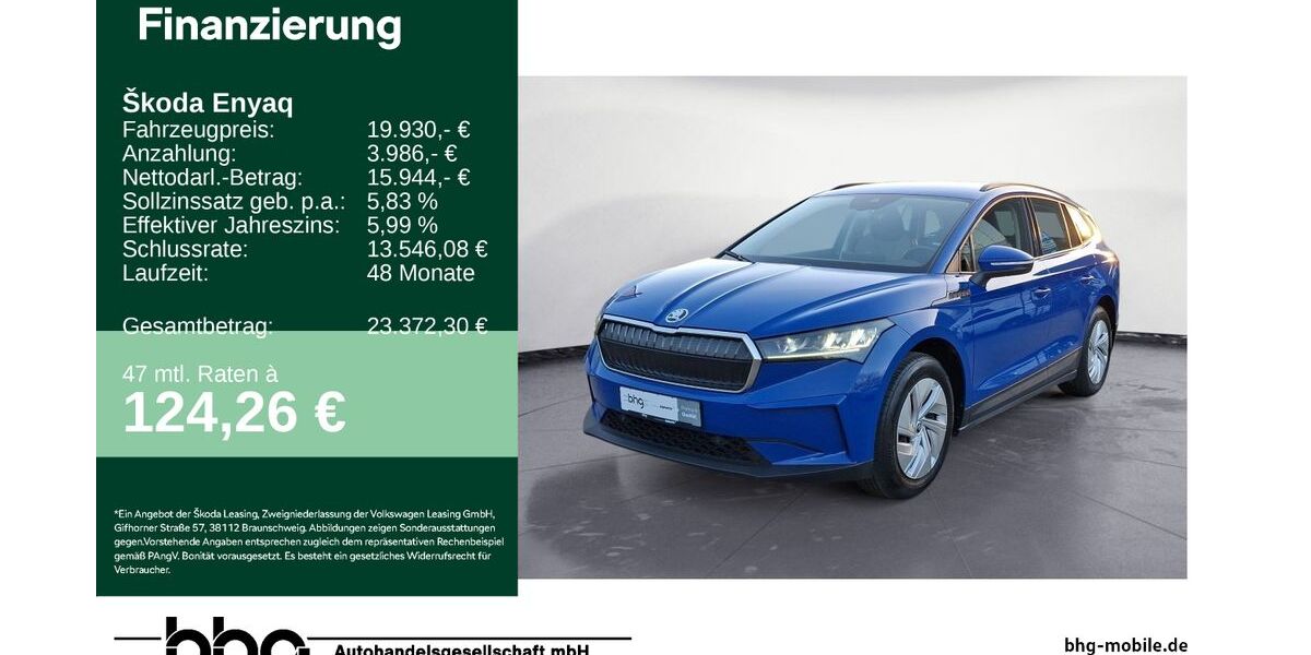 Skoda Enyaq 62.484 km 19.930 &euro; Reutlingen 72770