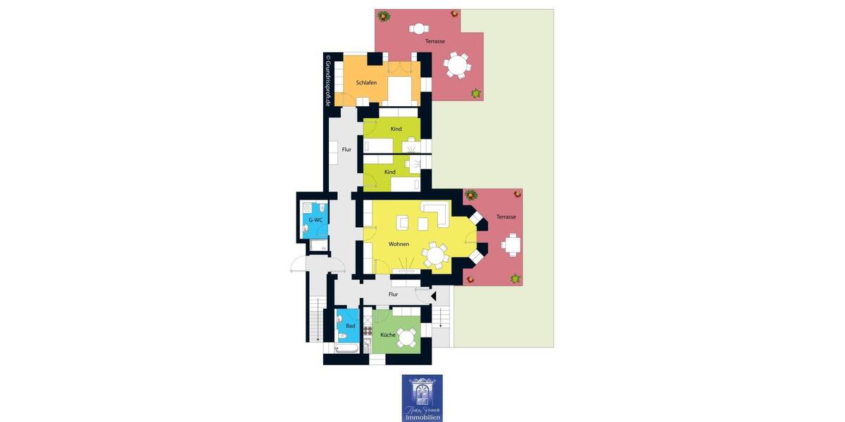Etagenwohnung Meißen - 4 Zimmer, 145 m&sup2;, 1.025&euro; | Angebot:26346591