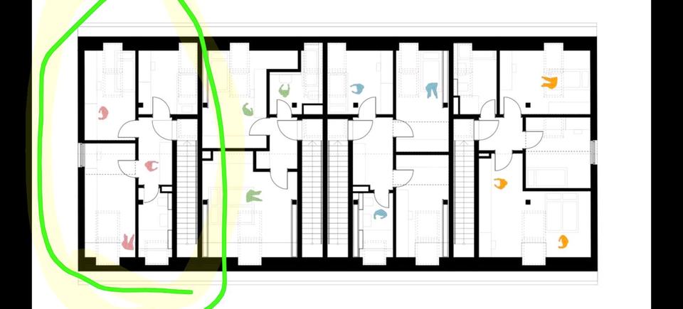 Reihenhaus Löwenberger Land - 4 Zimmer, 96 m&sup2;, 1.100&euro; | Angebot:25510435