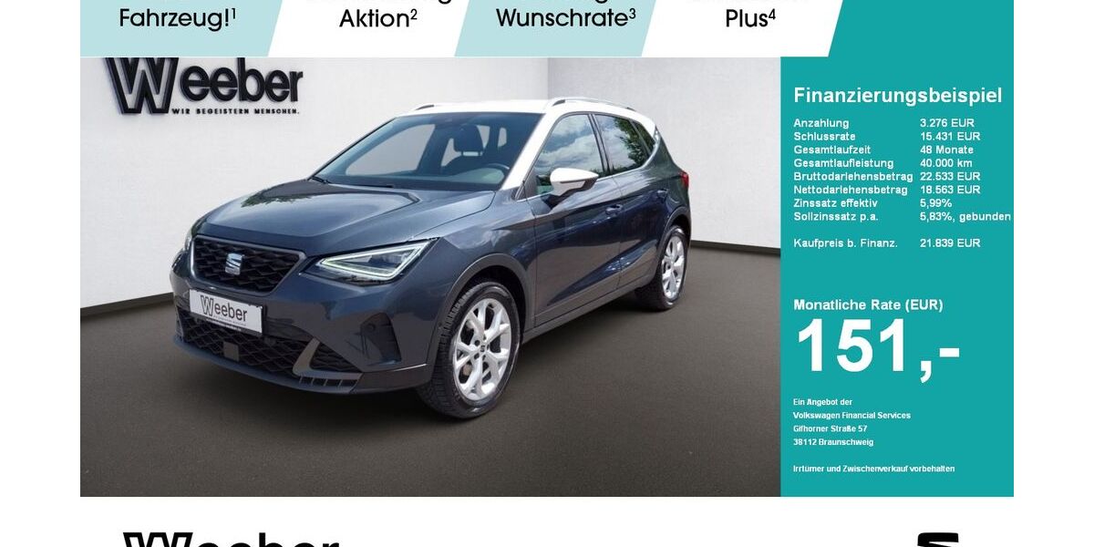 Seat Arona 11.698 km 21.729 &euro; Herrenberg 71083