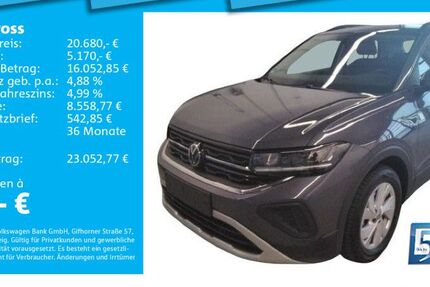 VW T-Cross 4.607 km 20.680 &euro; München 80935