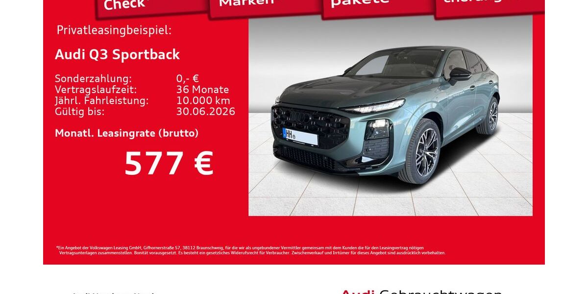 Audi Q3 1.890 km 47.970 &euro; Hamburg 22419