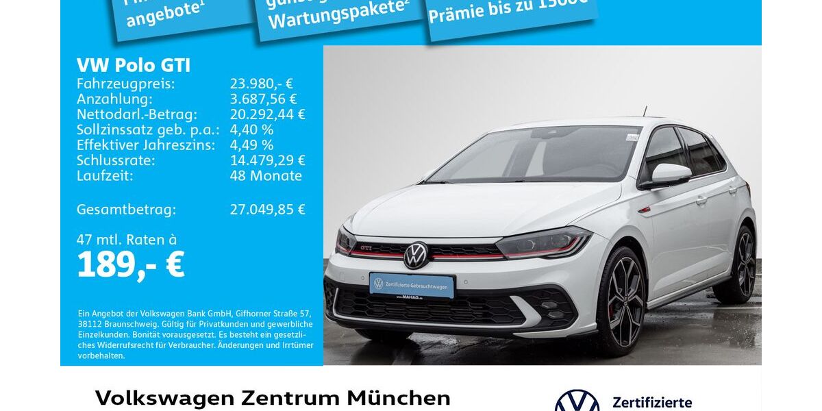 VW Polo 23.617 km 23.980 &euro; München 80687