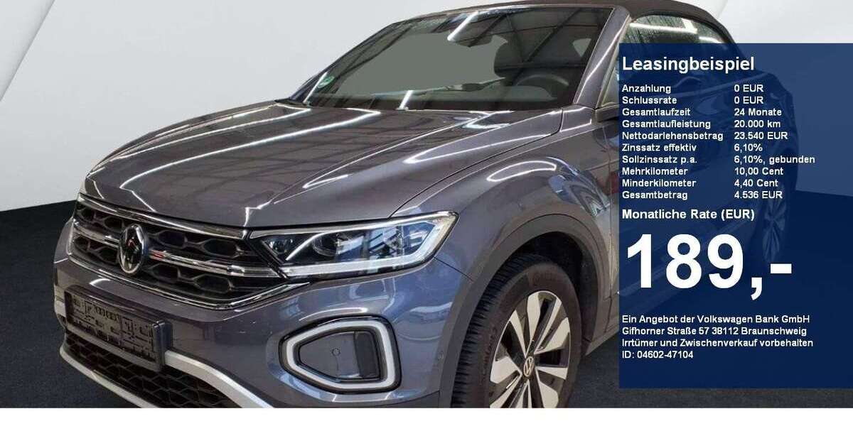 VW T-Roc 23.750 km 23.545 &euro; Vilsbiburg LK Landshut 84137
