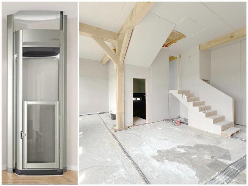 Modernes Landleben - Aufzug innerhalb der Wohnung!