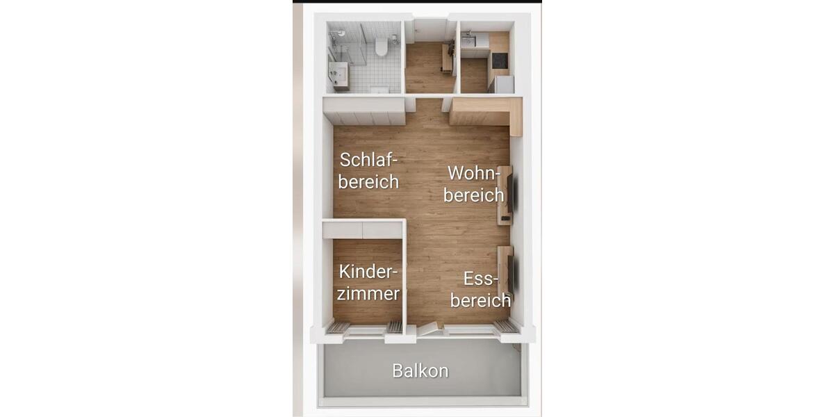Etagenwohnung Großenbrode - 2 Zimmer, 39 m&sup2;, 199.000&euro; | Angebot:26397022