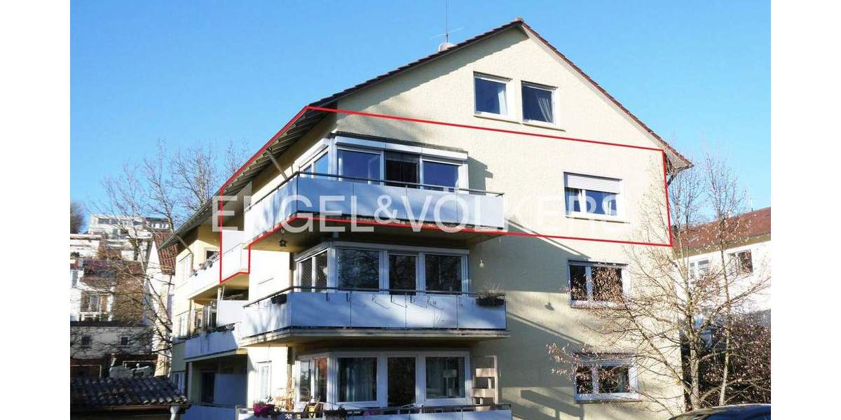 Etagenwohnung Tübingen Innenstadt - 4 Zimmer, 94 m&sup2;, 450.000&euro; | Angebot:25896068