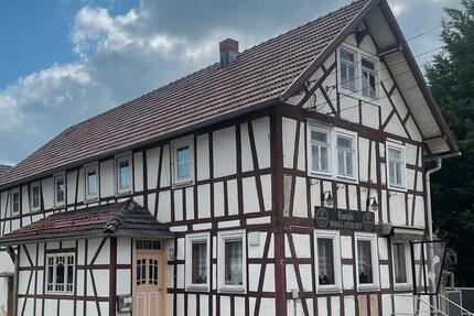 Fachwerkhaus im Ortskern von Streufdorf zimmer