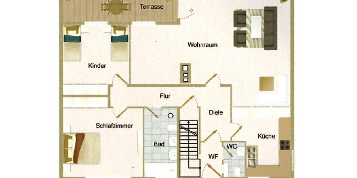 Einfamilienhaus Freiburg im Breisgau Herdern - 5 Zimmer, 182 m&sup2;, 2.184&euro; | Angebot:25379081