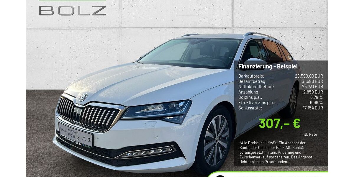 Skoda Superb 43.395 km 28.590 &euro; Pulheim-Brauweiler 50259