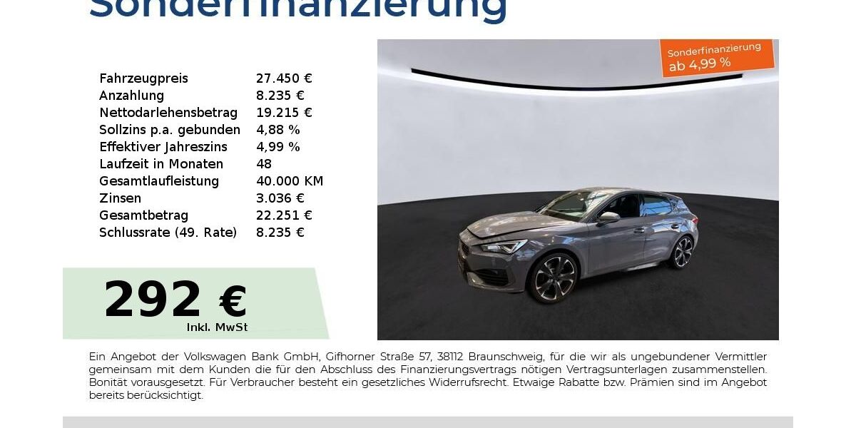 Cupra Leon 24.450 km 27.450 &euro; Nürnberg 90441