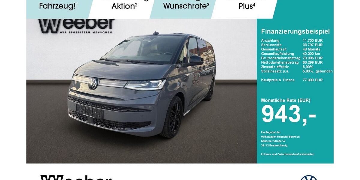 VW T7 Multivan 4.500 km 77.888 &euro; Weil der Stadt 71263
