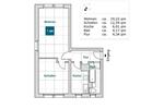 Etagenwohnung Erfurt Andreasvorstadt - 2 Zimmer, 46 m&sup2;, 488&euro; | Angebot:26393106