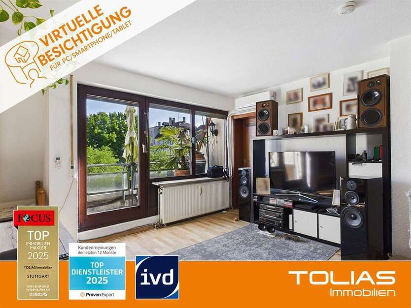 Wohnung zum Kaufen in Stuttgart 139.000 € 32.33 m²