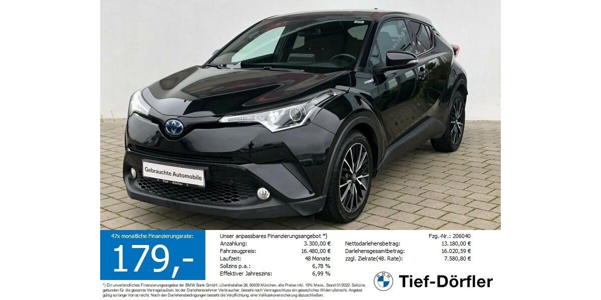 Toyota C-HR 116.398 km 15.644 € Marktsteft 97342