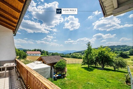 Großzügige Doppelhaushälfte mit Blick ins Grüne und großem Grundstück - Haus Bad Kötzting / Wettzell Wettzell | Angebot:27068410
