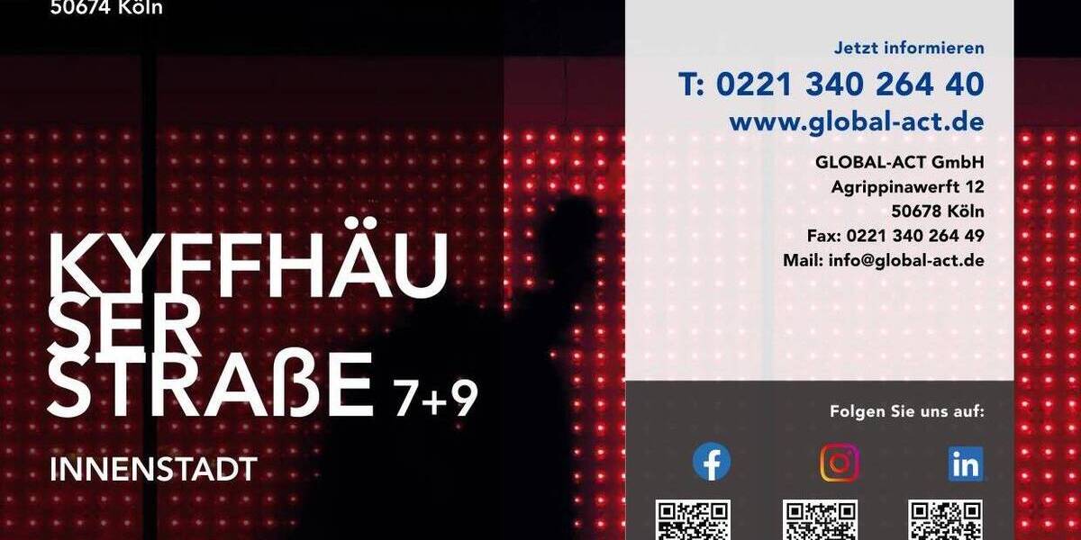 Etagenwohnung Köln Neustadt-Süd - 3 Zimmer, 106 m&sup2;, 779.000&euro; | Angebot:25667821