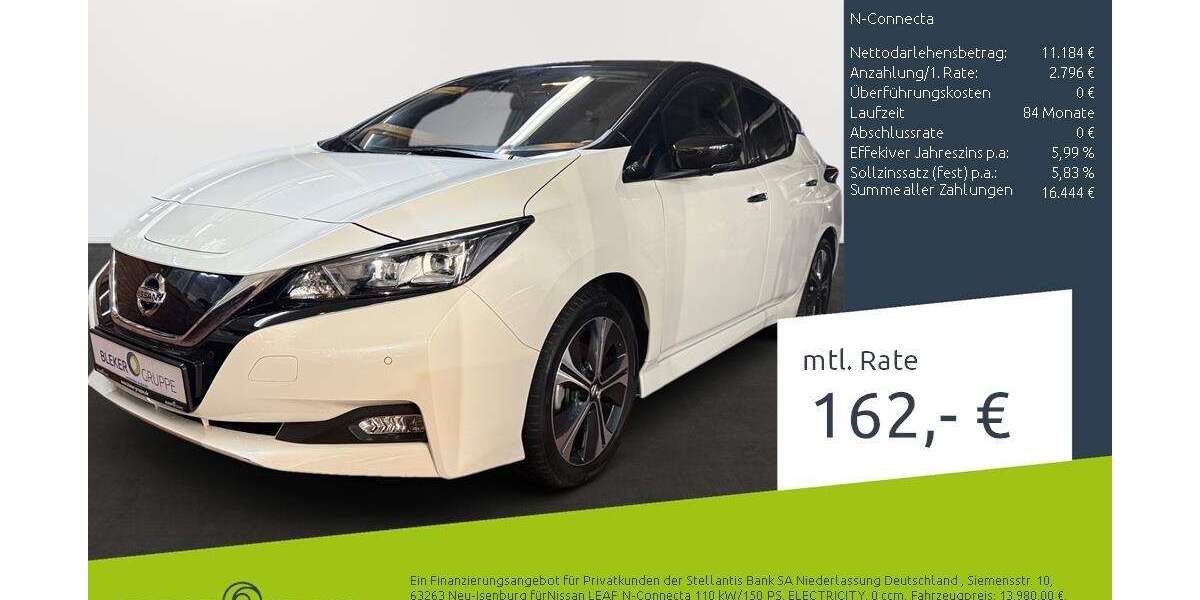 Nissan Leaf 31.599 km 13.980 &euro; Münster 48163