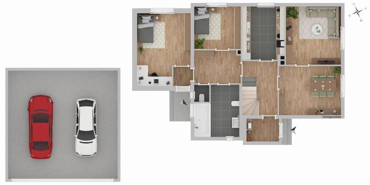 Einfamilienhaus Rellingen - 4 Zimmer, 95 m&sup2;, 520.000&euro; | Angebot:26417361