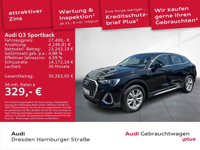 Audi Q3 47.989 km 26.980 € Dresden 01067