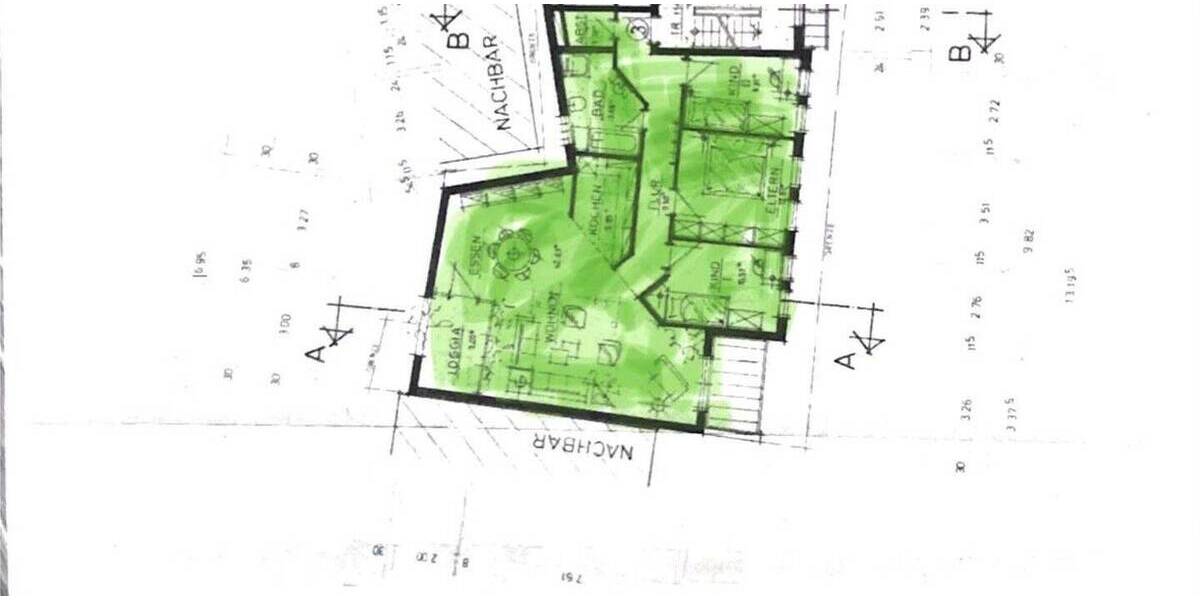 Etagenwohnung Walldürn - 4 Zimmer, 102 m&sup2;, 259.000&euro; | Angebot:26302335