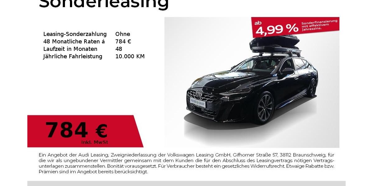 Audi A6 4.900 km 65.980 &euro; Fürth 90763