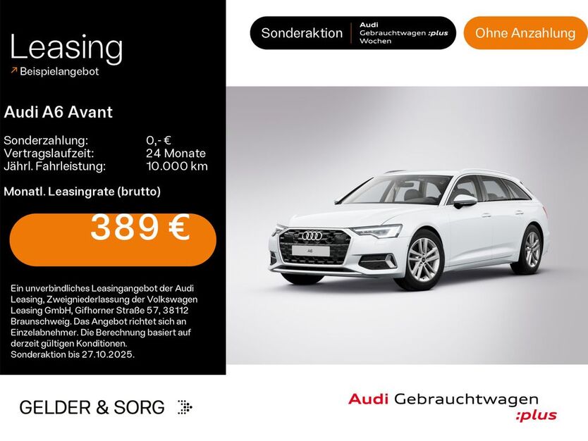 Audi A6 2.561 km 49.380 € Coburg 96450