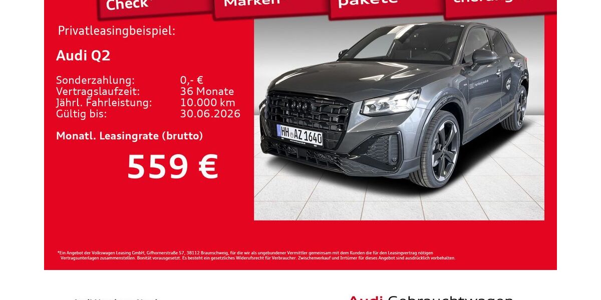 Audi Q2 1.890 km 39.980 &euro; Hamburg 22419