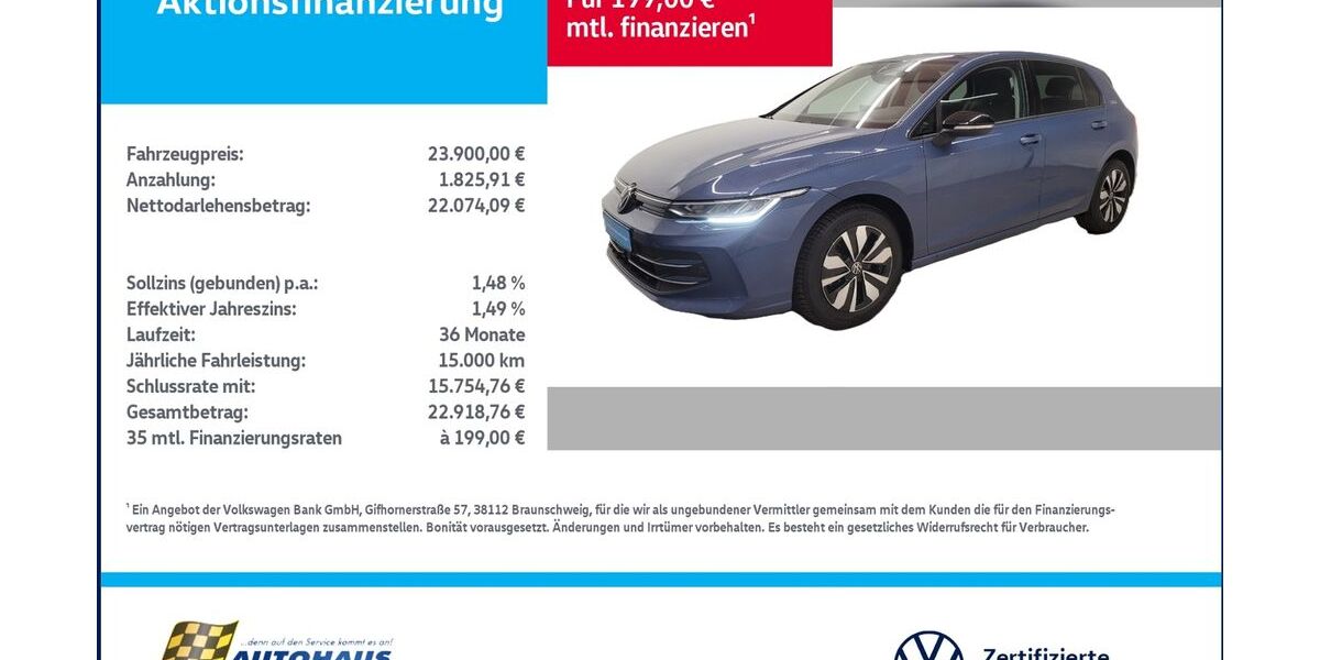 VW Golf 20.213 km 23.900 &euro; Wanzleben-Börde OT Hohendodeleben 39164
