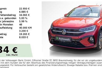 VW Taigo 41.850 km 22.440 &euro; Nürnberg 90431