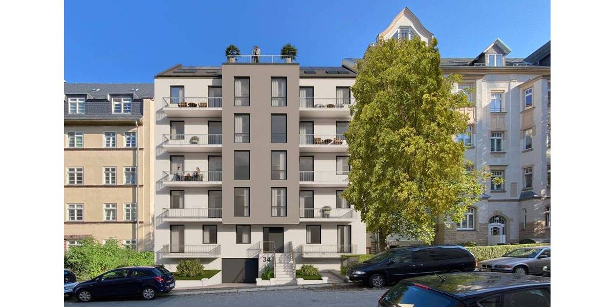 Etagenwohnung Chemnitz Kaßberg - 3 Zimmer, 88 m&sup2;, 1.180&euro; | Angebot:26015787