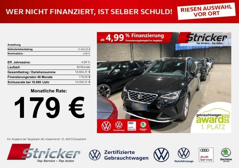 Seat Arona 15.531 km 15.939 &euro; Horn-Bad Meinberg 32805
