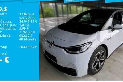 VW ID.3 99.622 km 17.580 € Hannover 30655