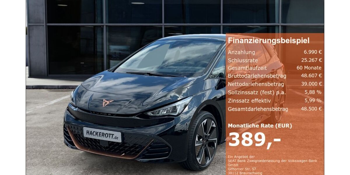 Cupra Born 9.490 km 45.890 &euro; Hannover 30165