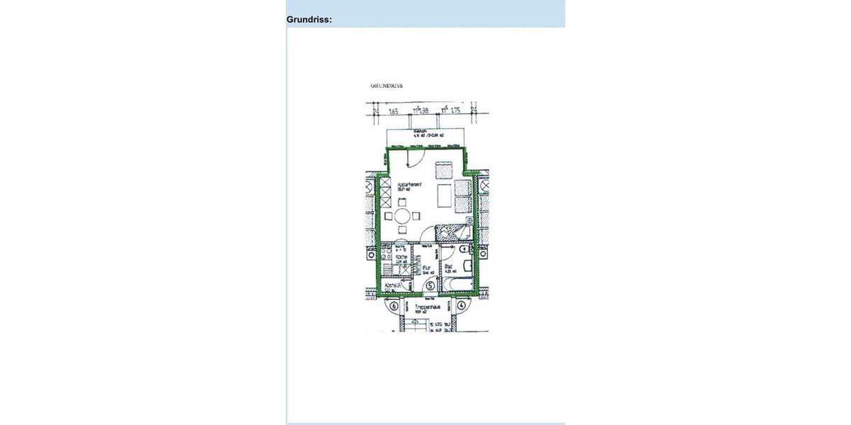 Etagenwohnung Wasserburg am Inn - 2 Zimmer, 42 m&sup2;, 185.000&euro; | Angebot:26047143
